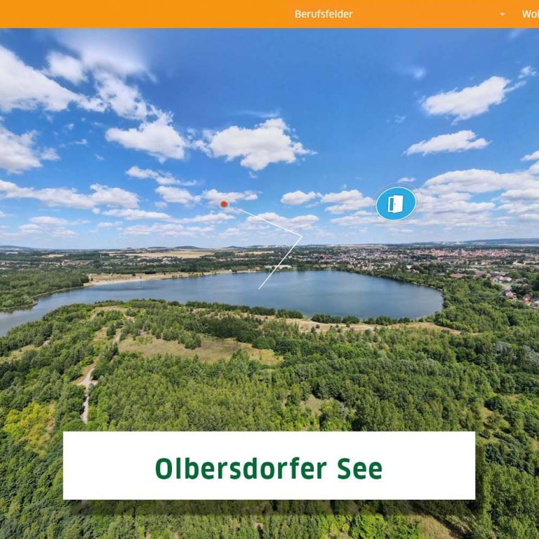 Luftbild vom Olberdorfer See