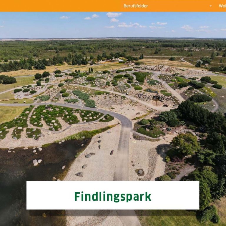 Luftbild Findlingspark