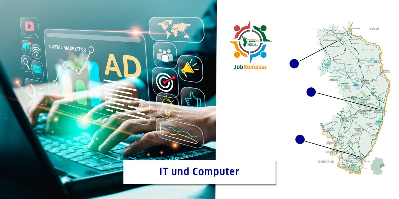 IT und Computer im JobKompass Übersichtskarte Informatik
