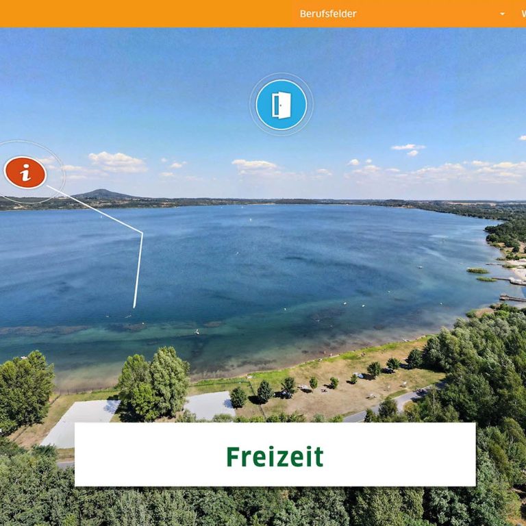 Berzdorfer See mit Strand für Freizeit